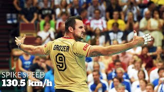 Fastest Spike in Volleyball History  Moment When György Grozer Shocked the World HD [upl. by Brynn]