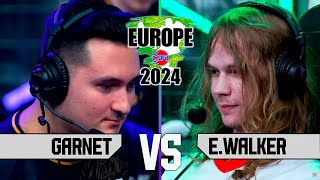 GARNET DHALZIM vs EWALKER ED Street Fighter League ProEUROPE 2024  DAY 7 [upl. by Ashwin648]