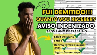 Como Calcular a Rescisão do Contrato de Trabalho COMISSÃO FÉRIAS AVISO INDENIZADO 13º TERCEIRO [upl. by Legir]