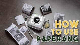 How to Use Paperang ENGLISH  ʷᶦᵗʰ ᵃⁿᵈ ʷᶦᵗʰᵒᵘᵗ ʷᶦᶠᶦ [upl. by Knapp]