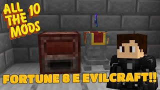 Começo do Evilcraft e picareta com fortune 8 ATM10 EP24 [upl. by Euqinu]