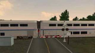 Amtrak Coast Starlight 11 Southbound MSTS P2 [upl. by Dnalor194]