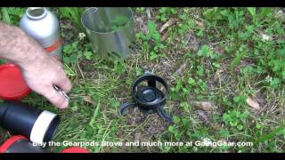 GoingGearcom  Gearpods Stove System Review [upl. by Aerdnod]