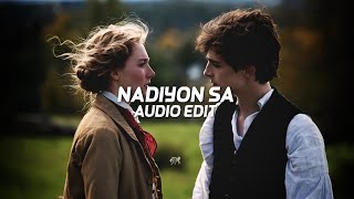 Nadiyon Sa  Mitraz edit audio [upl. by Horatia]