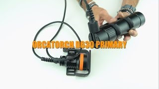 Unboxing the OrcaTorch D630 Canister Dive Light [upl. by Adlih727]