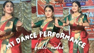 😍👆🏻Dance performance at temple after a long time 😍bharatanatyam shabdam natyalayam kasaragod [upl. by Traver]