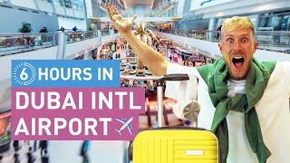 6 HOURS in Dubai International Airport ✈️ 🧳 ULTIMATE Layover [upl. by Dutchman]