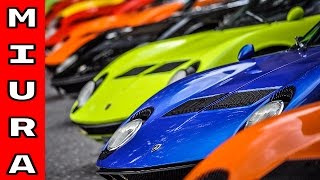 Lamborghini Miura 50th Anniversary Tour [upl. by Lletnohs]