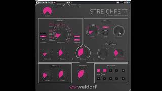 Warldorf STREICHFETT Plug in VST 3 Trial first load and try [upl. by Hanzelin]