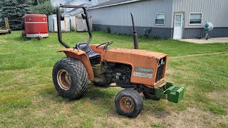 Allis Chalmers 5020 Compact Diesel Tractor  Online Consignment Auction  9182021 [upl. by Lezah]