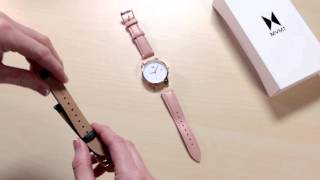 How to Change MVMT Straps  Womens Watches [upl. by Noakes]