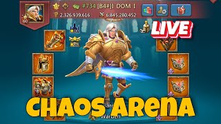 Lords Mobile  Chaos arena on DOM account [upl. by Natala]