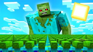 Mutant Zombie vs Redstone Golem in Minecraft… [upl. by Agnimod]