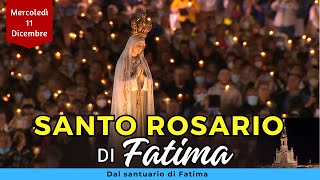 Santo Rosario di Fatima  Oggi Mercoledì 11 Dicembre 2024  Misteri Gloriosi [upl. by Carn843]