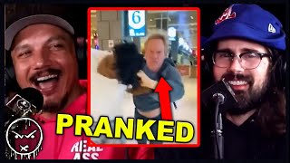 We Watch Pranks Gone Wrong w Nick Mullen amp Mike Recine [upl. by Aguste]