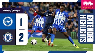 Extended PL Highlights Brighton 1 Chelsea 2 [upl. by Hcurab750]