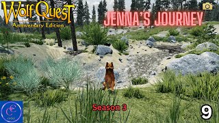 WolfQuest AE  Jennas Journey  Season 3  Episode 9 [upl. by Anav243]