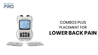 Lower Back Pain Relief Combo3 Plus Electrode Placement Guide for IFTIF EMS TENS RUSS Therapy [upl. by Marlo839]