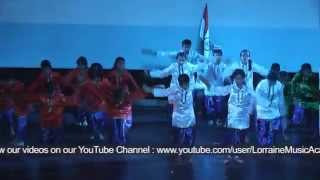 quotMaa Tujhe Salaamquot  Performance by students of Ridge Valley School Gurgaon Haryana [upl. by Zashin]