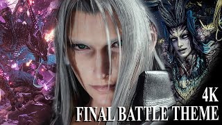 Final Fantasy VII Rebirth OST  Final Boss Battle Theme Full Version Sephiroth One​​Winged Angel [upl. by Gowon]