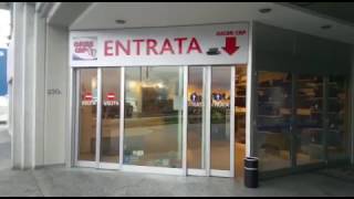 Automazione porte scorrevoli supermercato Milano  Daxdoor [upl. by Niarfe]