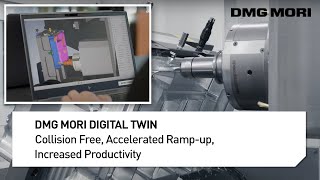 DMG MORI Digital Twin Collision Free Total Control [upl. by Dillie]