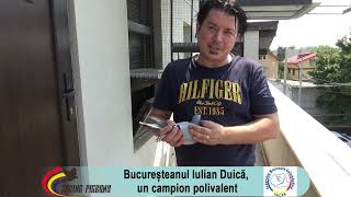 Bucureșteanul Iulian Duică un campion polivalent [upl. by Nonnairb]