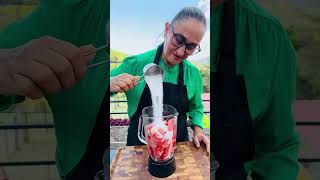 Refresco de sandía🍉 shorts  La Mamá De Las Recetas [upl. by Awad]