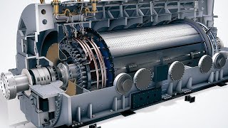 How a Power Plant Generator Working to Create Electricity  Electrical Engineering [upl. by Harte]