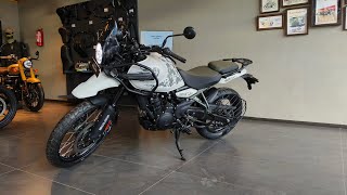 RE Himalayan 450 Rally Review static  Specs amp exp Price  GearFliQ [upl. by Cimbura]