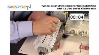 Mersen USG Series UltraSafe Fuseholders Installation [upl. by Nosak]