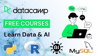 Onine Data Science amp AI Courses for FREE  DataCamp [upl. by Tik24]