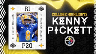 2022 NFL Draft Kenny Pickett College Highlights  Pittsburgh Steelers [upl. by Getraer]