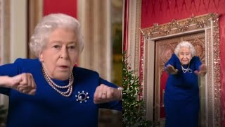 Queen Elizabeths deepfake delivers weirdest Christmas speech with viral dance challenge [upl. by Andonis876]