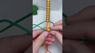 How to weave bracelets with straws quickly and beautifully diy crafts diycrafts [upl. by Euqcaj209]