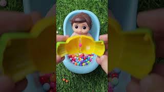 Mixing All my Colorful Candy in BathTub with Rainbow MampMs amp Baby  Satisfying ASMR Cutting Video [upl. by Jacenta]