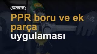 Wavin PPR  Plastik Boru Bağlantısı Nasıl Yapılır  Wavin [upl. by Aicrag601]