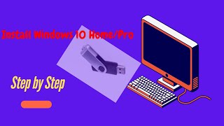 Windows 10 Homepro Installation Step by Step 20242025  l windows 10 from bootable pendrive [upl. by Atiuqet]