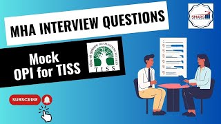 MHA Interview Questions MOCKOPI TISS [upl. by Kcajyllib]