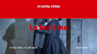 The Royal Opera La bohème teaser trailer [upl. by Atikam87]