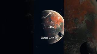 Kepler186f is an Earthsized exoplanet orbiting within the habitable zone of the red dwarf star 🌟 [upl. by Conlee]