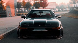 Wojteks Stanced MK3 Toyota Supra  NIGHTRIDE [upl. by Nytsirk]