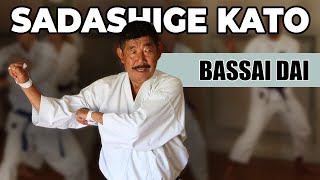 Bassai Dai by Sadashige Kato 9th dan shotokan [upl. by Alemahs227]