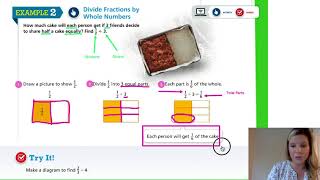 Topic 14 Understanding Division of Fractions by Pearson [upl. by Icyac]