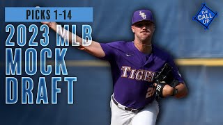 2023 MLB Mock Draft 10 Picks 114 [upl. by Lavena332]