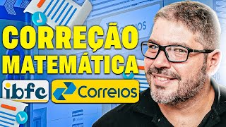 Correção da Prova de Matemática do Concurso dos Correios 2024 [upl. by Amsden]