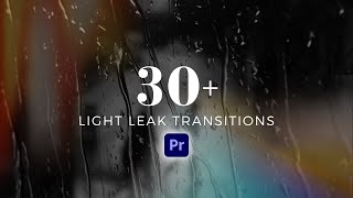 Light Leak Transitions premierepro 2024 [upl. by Ahsienauq145]