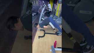 Elevaciones Para LUMBAR Principiantes fitnessmotivation motivacionfitness gym [upl. by Hessler]