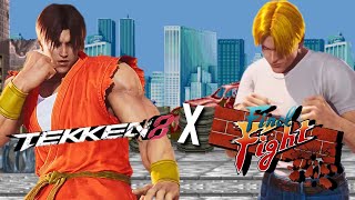 Tekken 8  Final Fight Customization GUY VS CODY PS5 GAMEPLAY HD [upl. by Alilad587]