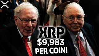 RIPPLE XRP  WARREN BUFFETT DECLARES XRP RECESSIONPROOF SEC PROPOSES SETTLEMENT TO RIPPLES CEO [upl. by Xuaeb732]